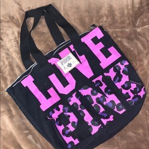 PINK Black Tote Bag